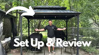 Best Grilling Gazebo? Alan’s Verdict on the Purple Leaf Hardtop Setup