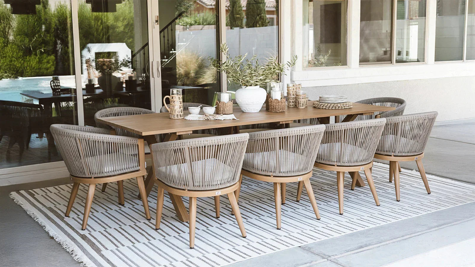 Don't Let a Sloped Patio Stop You: How to Safely Set Up an Outdoor Dining Area