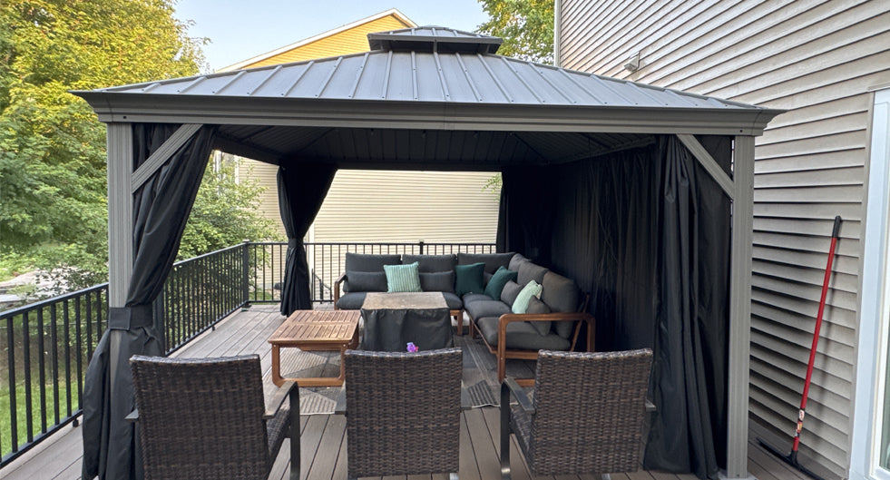 How to Verify if Your Gazebo Curtains Will Fade After One Summer