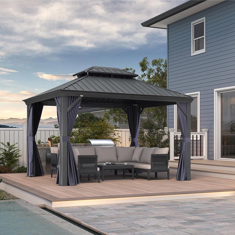 Do Hardtop Gazebos Actually Stay Dry in Heavy Rain?