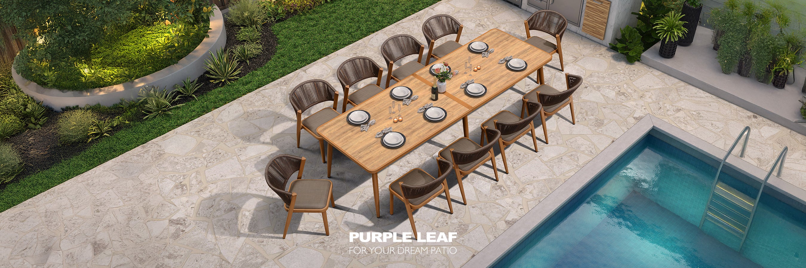 5 Pieces Patio Dining Sets