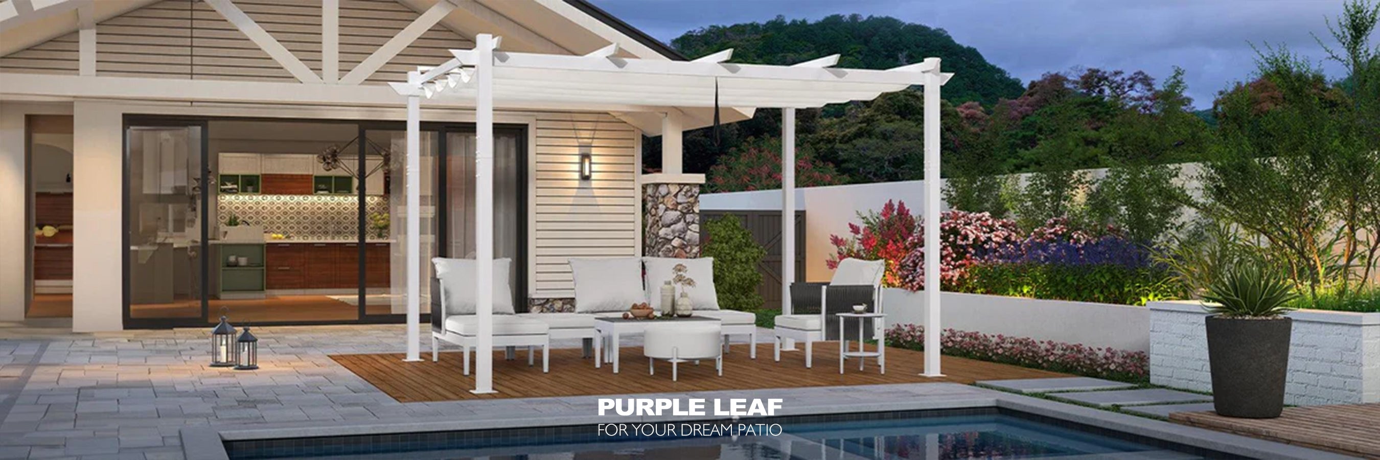 White Pergola Kits