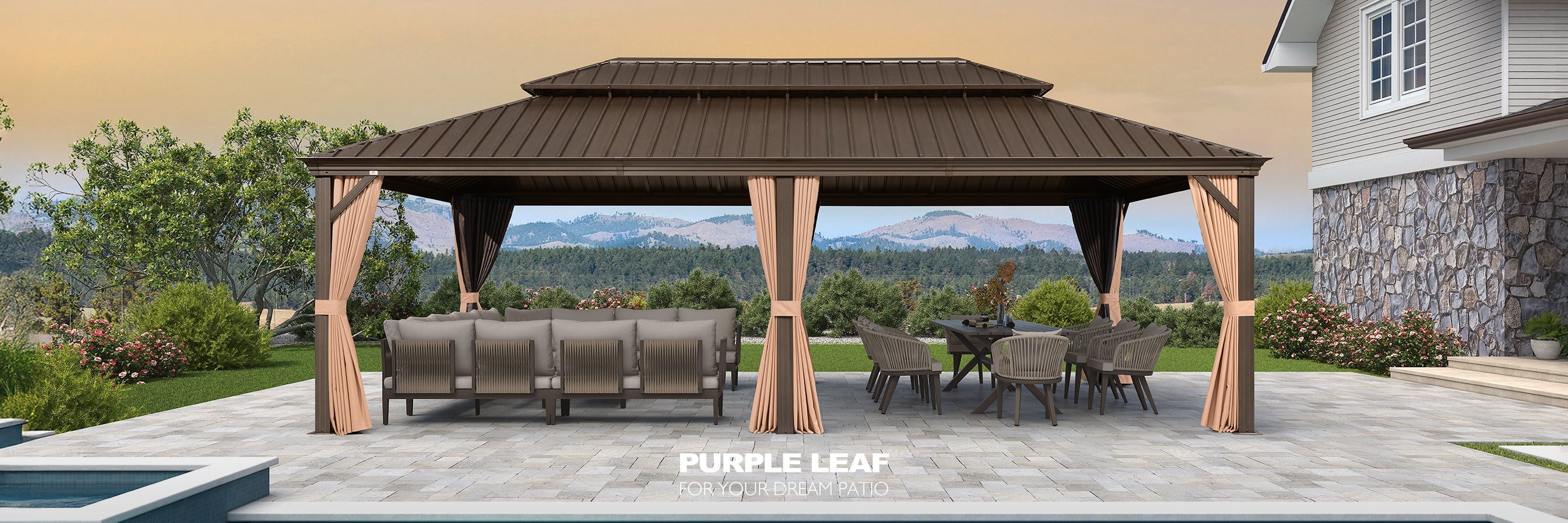 14' x 28' Gazebo