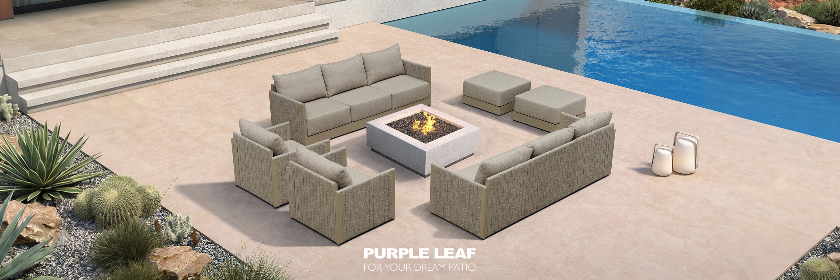 10 Pieces Patio Conversation Sets