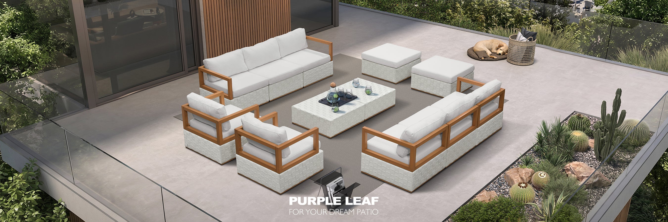 12 Pieces Patio Conversation Sets