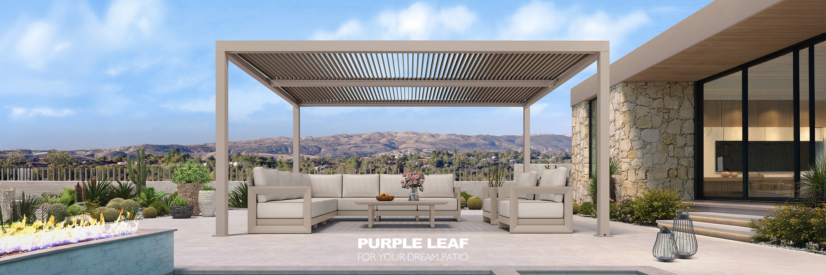 Champagne Pergola Kits