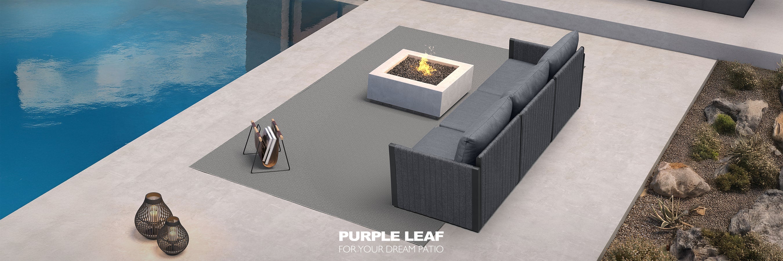 3 Pieces Patio Conversation Sets