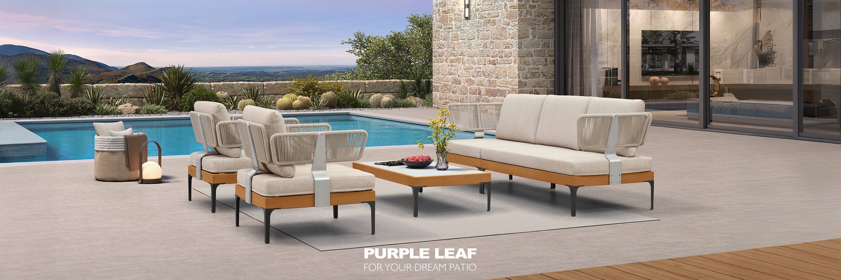 5-Seater Patio Conversation Sets