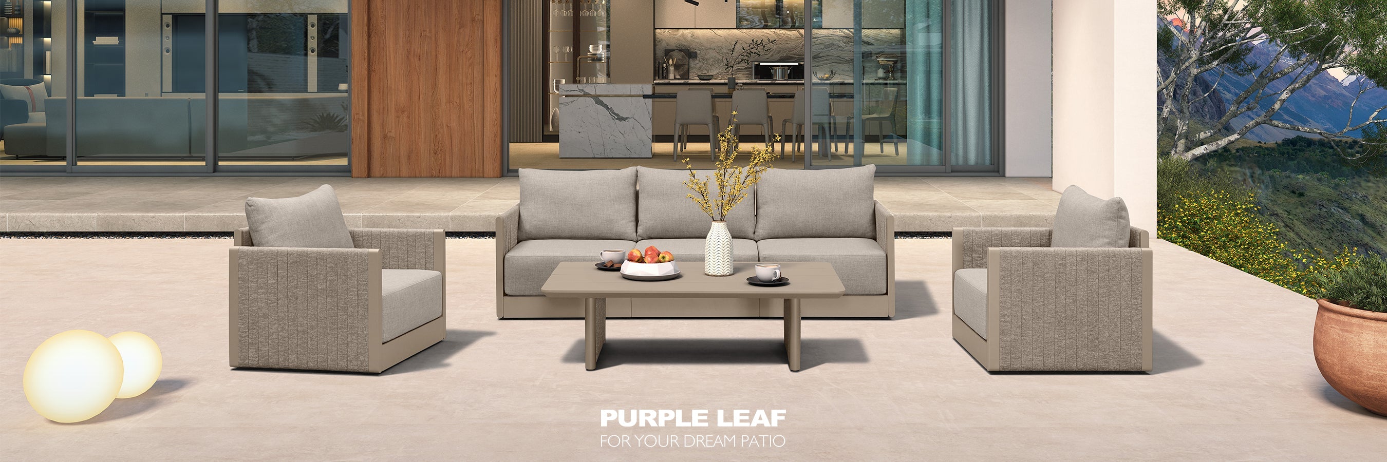 6 Pieces Patio Conversation Sets