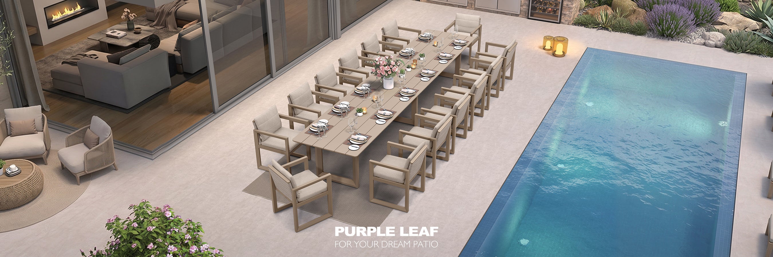 Caesar Series Patio Dining Set