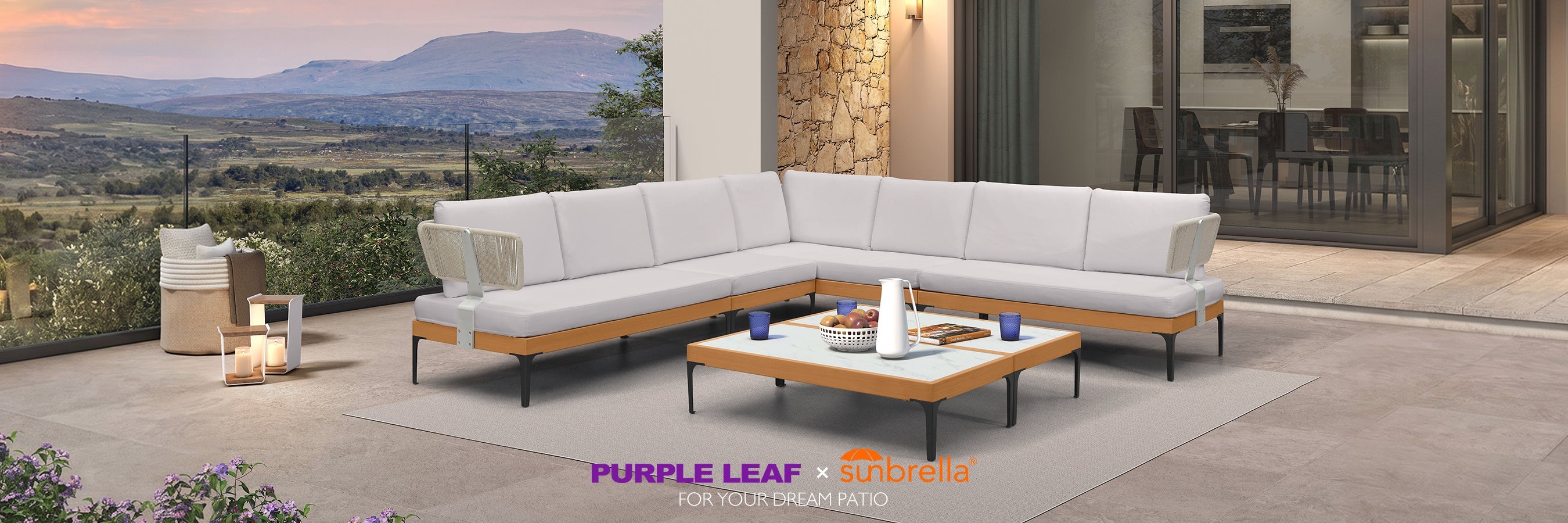 L-Shaped Patio Conversation Sets