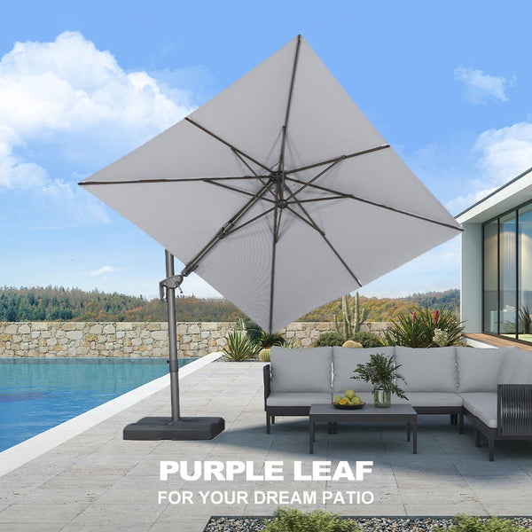 aldi sale patio umbrella Adjustable 9ft Outdoor Umbrella with Tilt Feature