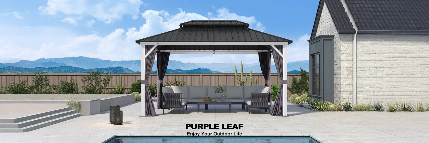 White Frame Gazebo