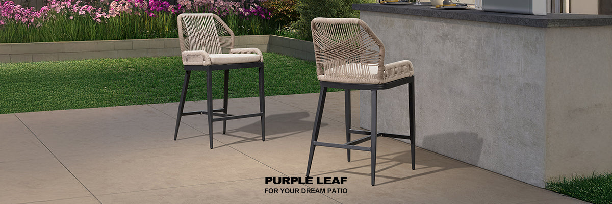 Aluminum Frame Bar Stools