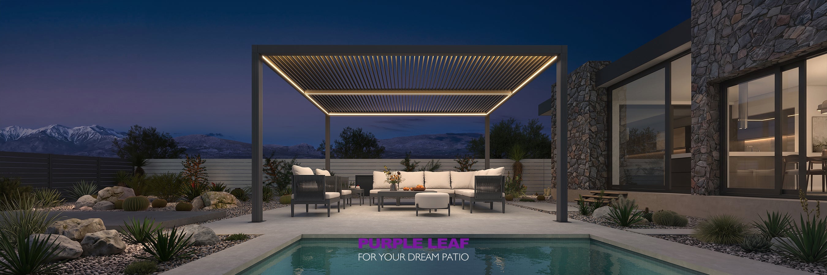 Pergola with Lights