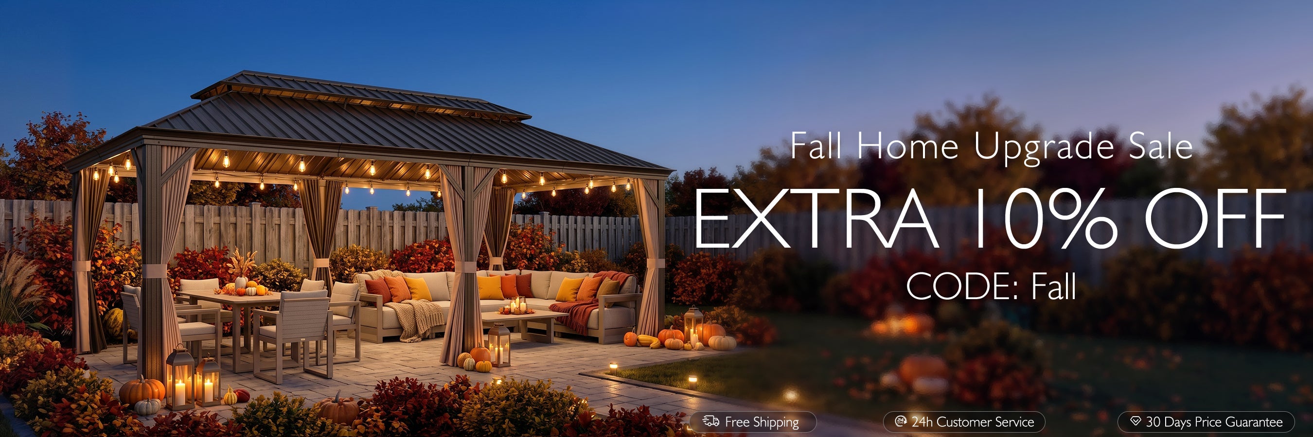 Fall Sale, Extra 10% Off