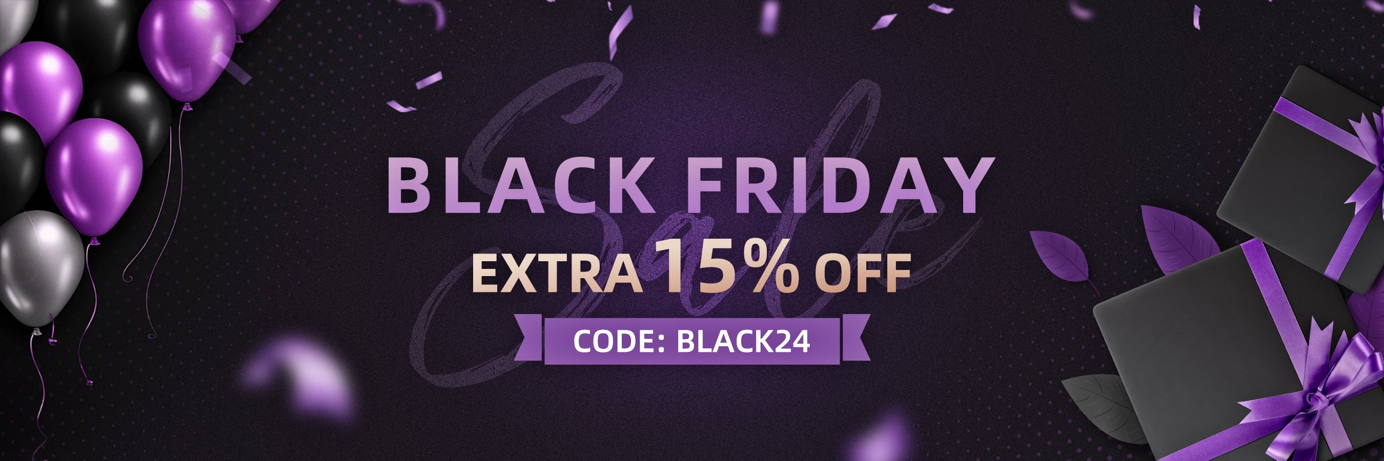 black friday sale, 15% off
