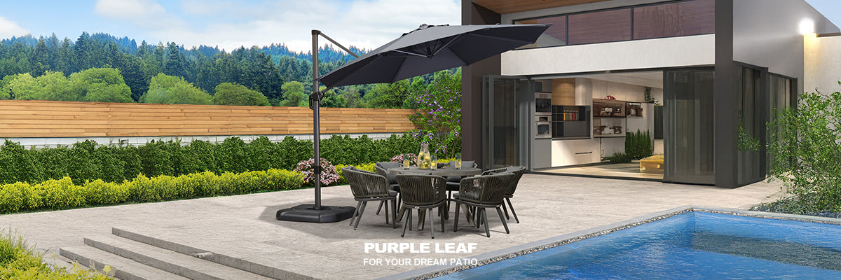 best offset patio umbrella base Choice Products 4-Piece Cantilever Stand, Fills Up to 160lbs w/ Carry Handles motion track so you can adjust the angle of the canopy and create ideal shade throughout the day 4Pc Patio Cantilever Offset Umbrella