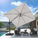 Clearance - PURPLE LEAF OPEN BOX Outdoor Umbrella Tiltable Patio Umbrella