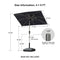 PURPLE LEAF Deluxe Aluminum Market Umbrella, Outdoor Table Umbrella for Patio, Porch