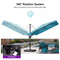 PURPLE LEAF Affordable Patio Umbrella Swivel Left-Right Tiliting Cantilever Umbrella