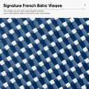 PURPLE LEAF Patio French Round Counter Stool Set of 2 Rattan Backless Stackable Barstools Aluminum Frame Footrest with Woven Wicker for Outdoor Kitchen Yard