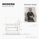 PURPLE LEAF Caesar L-shaped Patio Conversation Set with Bronze Cushion Pillows and Ottoman Couch for Backyard Porch