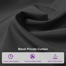 PURPLE LEAF Patio Gazebo for Pool Light Grey Hardtop Galvanized Steel Roof with Upgraded Curtains