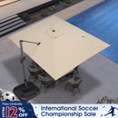 PURPLE LEAF Patio Outdoor Large Umbrella Square and Rectangular Cantilever Yard Sun Umbrellas