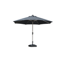 PURPLE LEAF Deluxe Aluminum Market Umbrella, Outdoor Table Umbrella for Patio, Porch