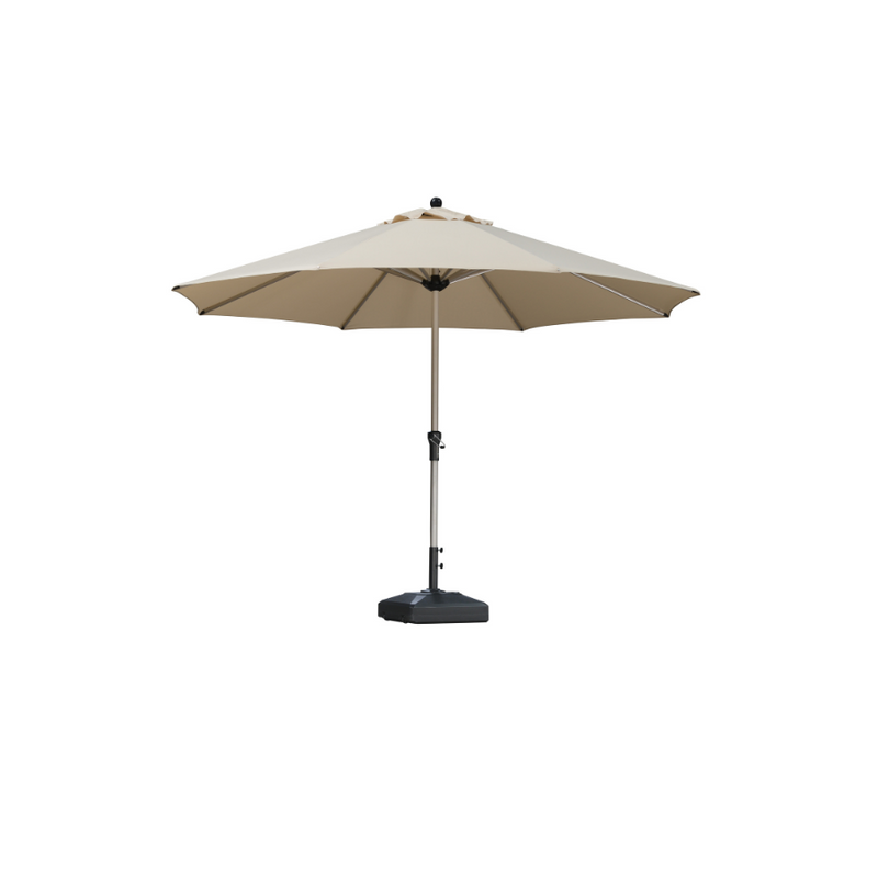 PURPLE LEAF Deluxe Aluminum Market Umbrella, Outdoor Table Umbrella for Patio, Porch