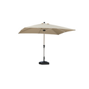 PURPLE LEAF Deluxe Aluminum Market Umbrella, Outdoor Table Umbrella for Patio, Porch