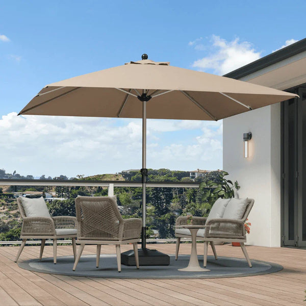 Deluxe Aluminum Patio Market Umbrella
