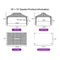 PURPLE LEAF Hardtop Gazebo for Patio Wood Grain Galvanized Steel Frame Awning with String Lights-clear