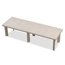 PURPLE LEAF 7/9/11 Pieces Patio Dining Set with Sunbrella Cushions All-Weather Wicker Patio Table and Chairs for Deck, Garden