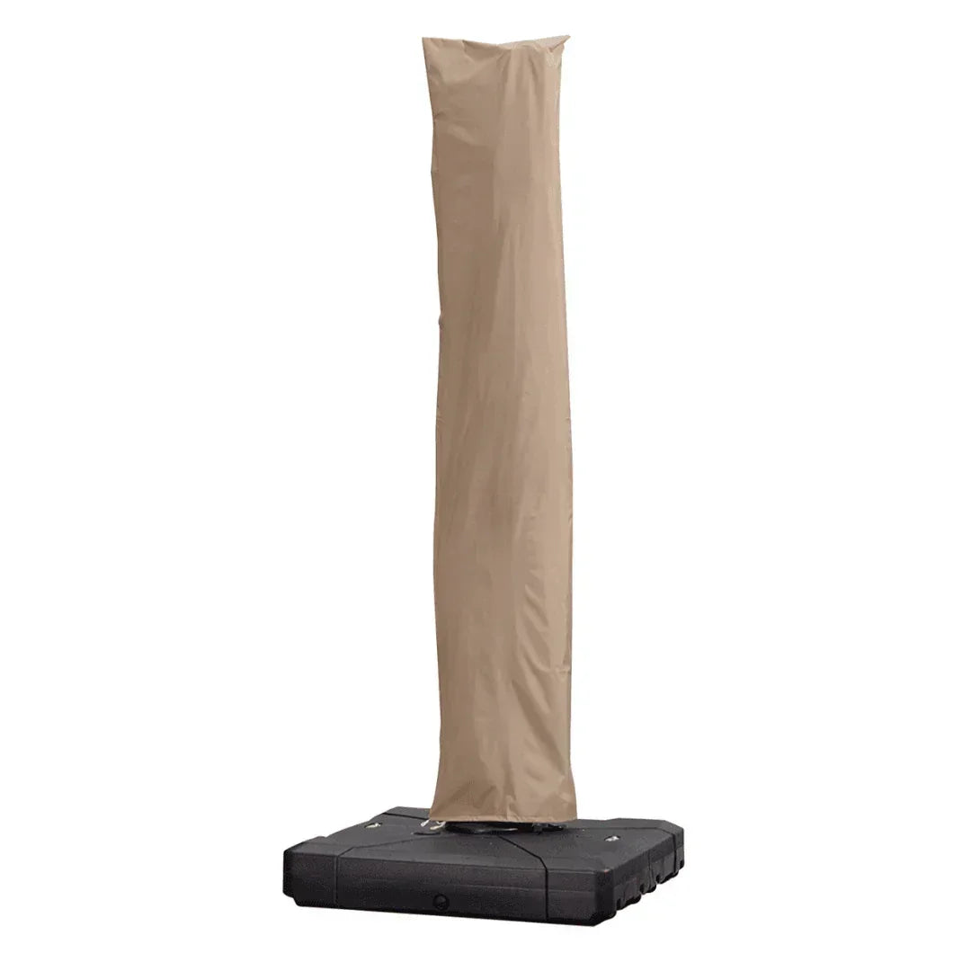 Patio Cantilever Umbrella Beige Cover with Zipper