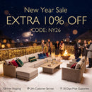 PURPLE LEAF Athena Louvered Pergola Modern Champagne Pergola with Adjustable Roof for Deck Backyard Garden