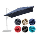 #E Series# Single Top Pedal Operated Cantilever Umbrella Replacement Polyester Canopy (Fabric Only)
