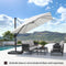 PURPLE LEAF Economical Patio Umbrella Swivel Rectangle Outdoor Umbrellas DescriptionParagraphBIUAPublishingSales chanPurple Leaf tilt swivel patio umbrella is the most versatile from our lineup. It comes with the unique mechanism, letting you swivel and tilt the umbrella seamlessly.Online StBuilt from powder coated all-aluminum umbrella bones and 8 heavy-duty ribs, this umbrella, economical and practical, will last you a lifetime