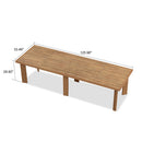 PURPLE LEAF 7/9/11 Pieces Patio Dining Set with Sunbrella Cushions All-Weather Wicker Patio Table and Chairs for Deck, Garden