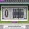 PURPLE LEAF Outdoor Louvered Pergola Patio Sun Shade Shelter with Adjustable Hardtop Patio Pergola Grey