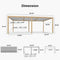 PURPLE LEAF Louvered Pergola Outdoor Wood Grain Aluminum Pergola with Adjustable Roof Patio Rainproof Hardtop Gazebo With Milky Lights