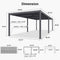 PURPLE LEAF Outdoor Louvered Pergola Patio Sun Shade Shelter with Adjustable Hardtop Patio Pergola Grey