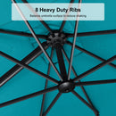 Clearance - PURPLE LEAF OPEN BOX Outdoor Umbrella Tiltable Patio Umbrella