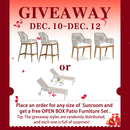 PURPLE LEAF Sunroom Hardtop Gazebo Solarium Wood Grain  Galvanized Steel Double Roof All-Weather Aluminum Outdoor Screen House