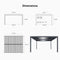 PURPLE LEAF Louvered Pergola Outdoor Aluminum Pergola with Adjustable Roof for Deck Backyard Garden Hardtop Gazebo