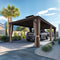 PURPLE LEAF Outdoor Metal Carport Gazebo Bronze Steel Roof Aluminum Frame Shelter for Parking
