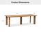 PURPLE LEAF 7 / 9 / 11 pcs Outdoor Dining Set Patio Dining Furniture for Lawn Backyard Deck Brown