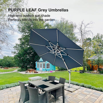 1/2 round patio umbrella Round Cantilever Umbrella | Outdoor Shade