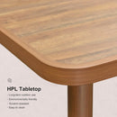 PURPLE LEAF 9 / 7 / 11 pcs Outdoor Dining Set Teak Aluminum Patio Dining Table and Chair